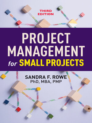 cover image of Project Management for Small Projects